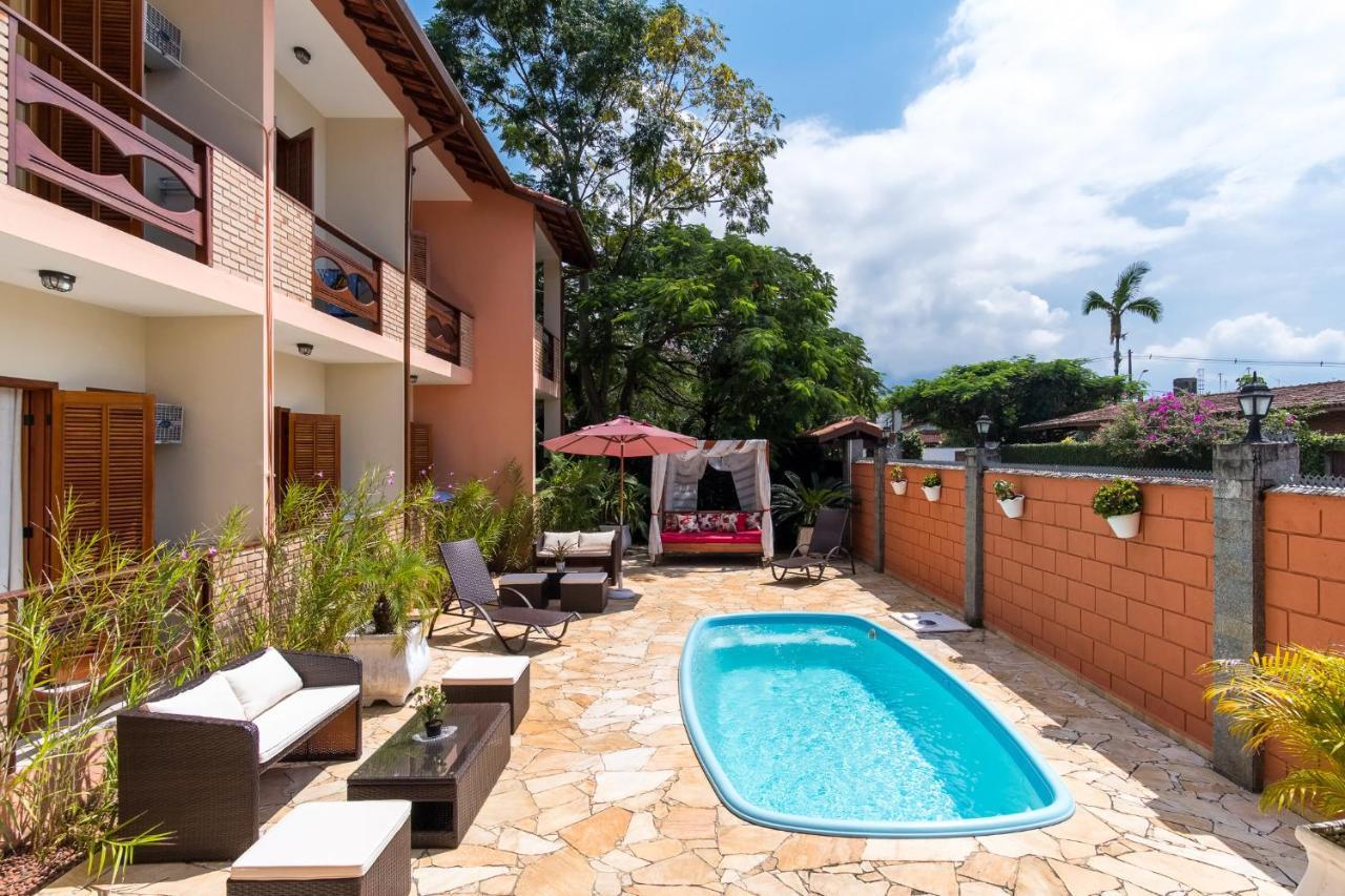 Pousada Mar Azul Ubatuba Eksteriør billede